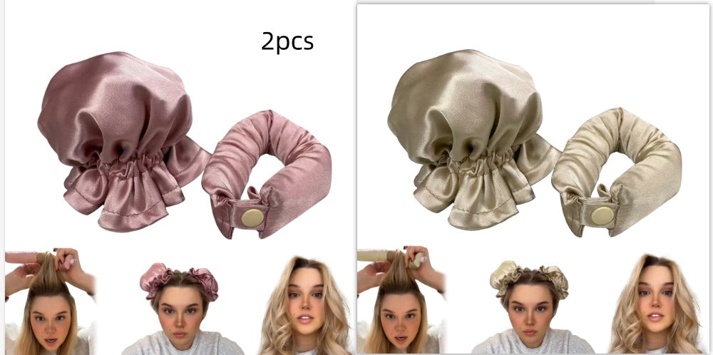 New Heatless Curl Stick With Cloth Cover Cute Ball Head Hair Curler Headband Hair Rollers Wave Form Curling Rod Hair Style Tools Gadgets New Heatless Curl Stick With Cloth Cover Cute Ball Head Hair Curler Headband Hair Rollers Wave Form Curling Rod Hair Style Tools Gadgets